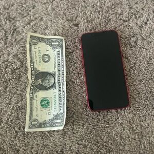 Red 13 mini Cell Phone with Sleek Design and Accessories